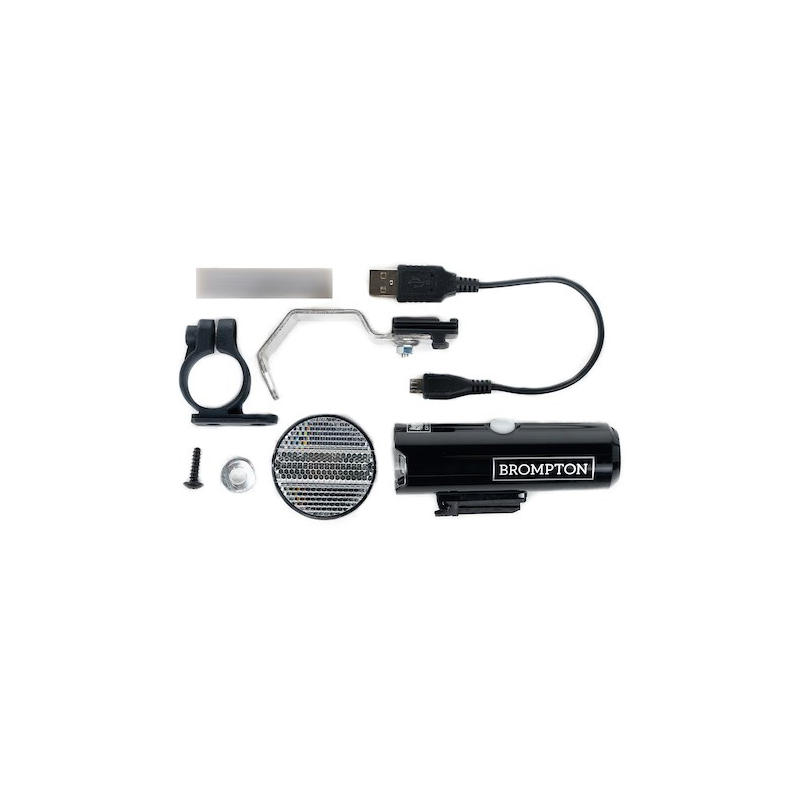 Brompton éclairage lampe arrière LED rechargeable USB (QVFLAMVOLT400-SET) Brompton éclairage lampe arrière LED rechargeable USB (QVFLAMVOLT400-SET)