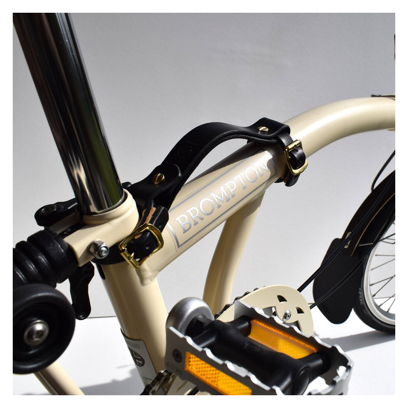 Poignée de transport en cuir pour vélo BROMPTON