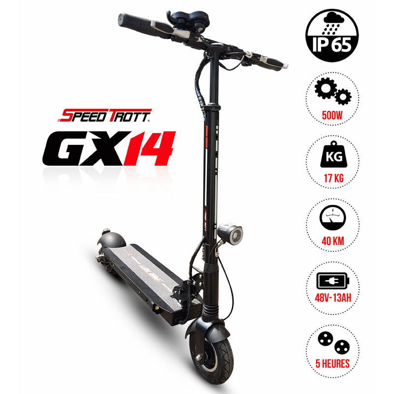 Trottinette électrique étanche SpeedTrott GX-14 Trottinette électrique étanche SpeedTrott GX-14