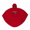 Poncho pluie urbain THE PEOPLE'S PONCHO 3.0 Rouge