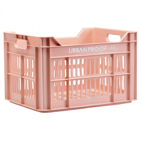 Caisse transport vélo 30L URBAN PROOF rose clair