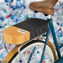 Coussin porte-bagage vélo tissu recyclé URBAN PROOF beige gris