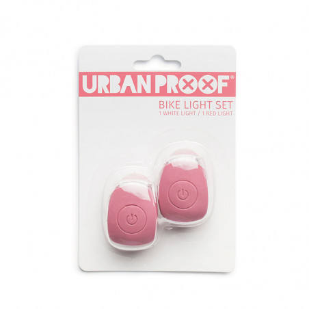 Petites lumières LED silicon URBAN PROOF rose
