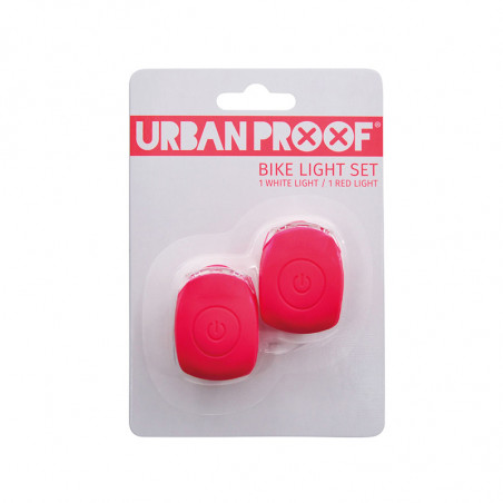 Petites lumières LED silicon URBAN PROOF rouge pâle