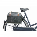 Sac vélo + épaule BASIL bohème gris 18L
