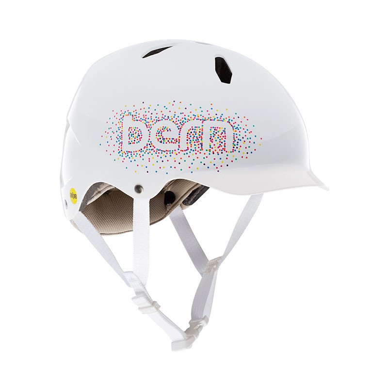 Casque vélo enfant BERN Bandito EPS Blanc Confetti Casque vélo enfant BERN Bandito EPS Blanc Confetti