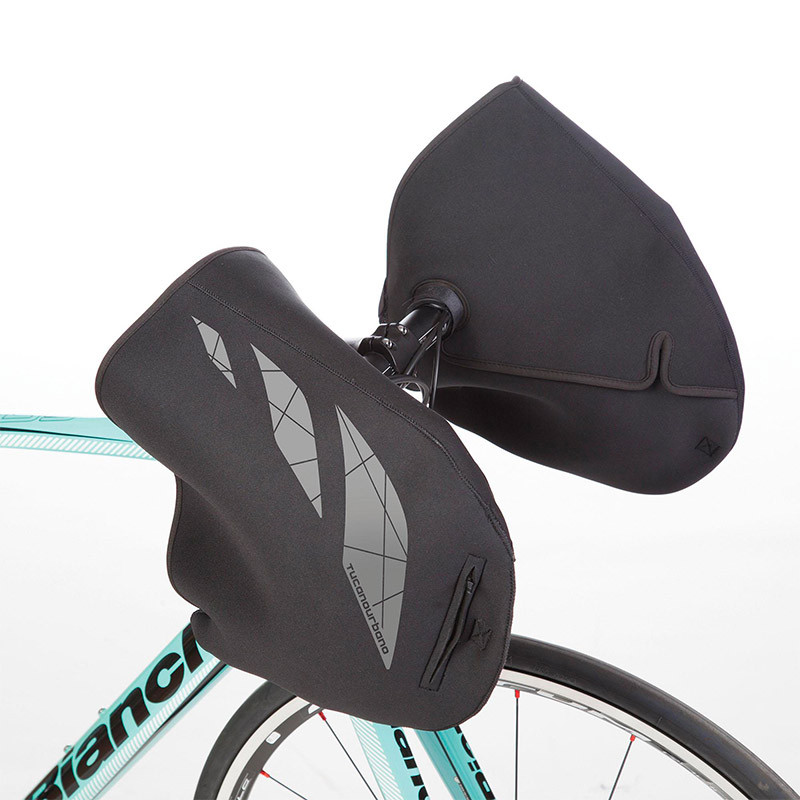 Manchons vélo noir TUCANO URBANO pour guidon Nautilus Manchons vélo noir TUCANO URBANO pour guidon Nautilus
