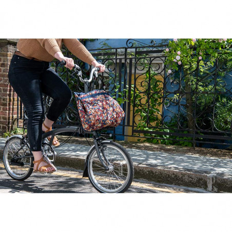 Sacoche vélo Brompton Basket Bag Liberty L - avec bloc de fixation