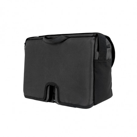 Sacoche tissu noir vélo pliant Brompton Metro Bag M - avec bloc de fixation