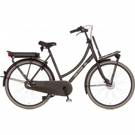 Vélo électrique de ville CORTINA E-U4 Vert Foncé 3v