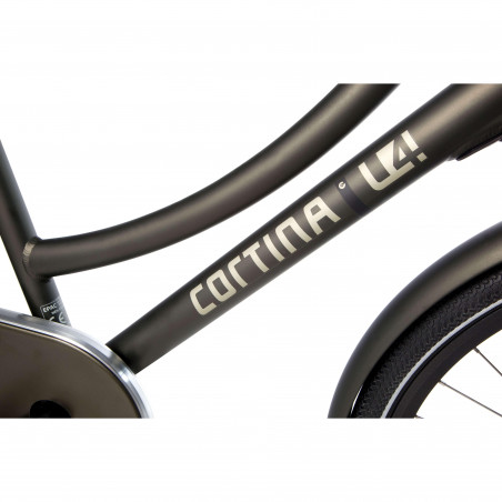 Vélo électrique de ville CORTINA E-U4 Vert Foncé 3v