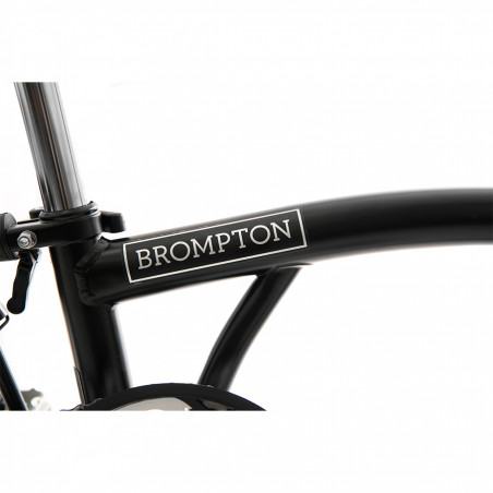 Vélo pliant BROMPTON M6L Black - Éclairage Dynamo