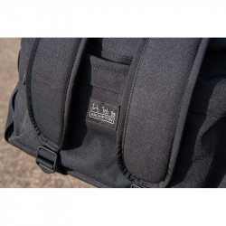 Sacoche ou sac à dos tissu noir vélo pliant Brompton Metro Backpack M - avec bloc de fixation