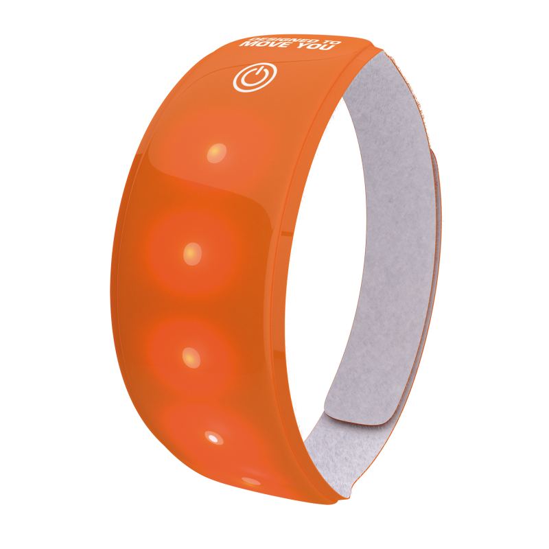 Brassard lumineux orange XL WOWOW Brassard lumineux orange XL WOWOW