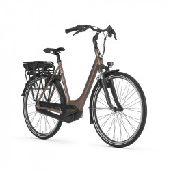 Vélo de ville électrique brun GAZELLE Paris C7 HMB Brun