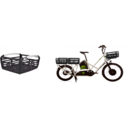 Panier avant "stylish Lightweight basket Thule" compatible "Front rack 35 x 28 cm" Bike43