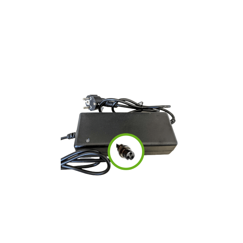 Chargeur Lithium Ion 36V2A - Embout 18M3P
