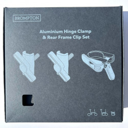 Aluminium Hinge Clamp and Rear FrameClip Set