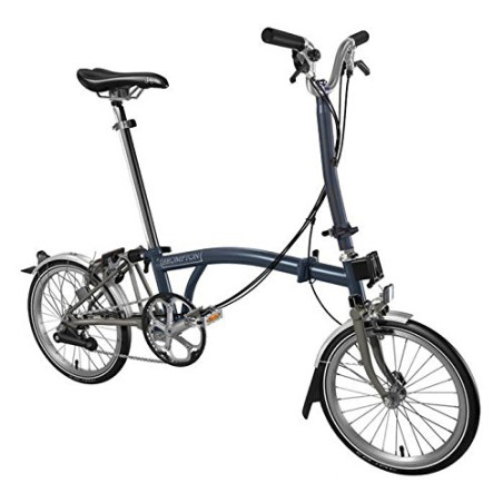 Vélo pliant Brompton Superlight tempest blue