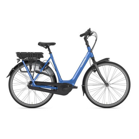 Vélo de ville électrique Gazelle Orange C8 HMB T Batterie 500wh Tropical blue L/53